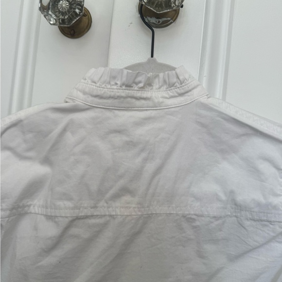 Women’s Button Down with Ruffle - Picture 4 of 5